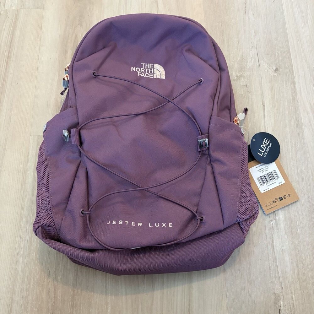 The North Face Women's Jester Luxe Everyday Laptop Backpack - Midnight Mauve